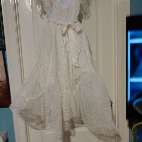 Steppin Out Vintage Lace Cottage Milkmaid Fairy Cosplay Victorian Prairie 5 - Picture 12 of 16